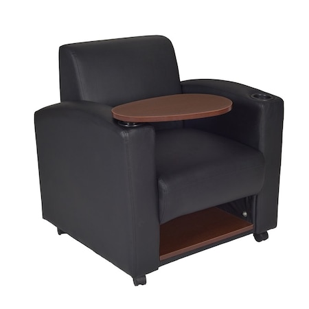 Regency Nova Seating > Soft Seating > Armchairs, Black Seat, Black Back, 31 W 29 L 33 H, Fixed Arms 7701JVBK2PK